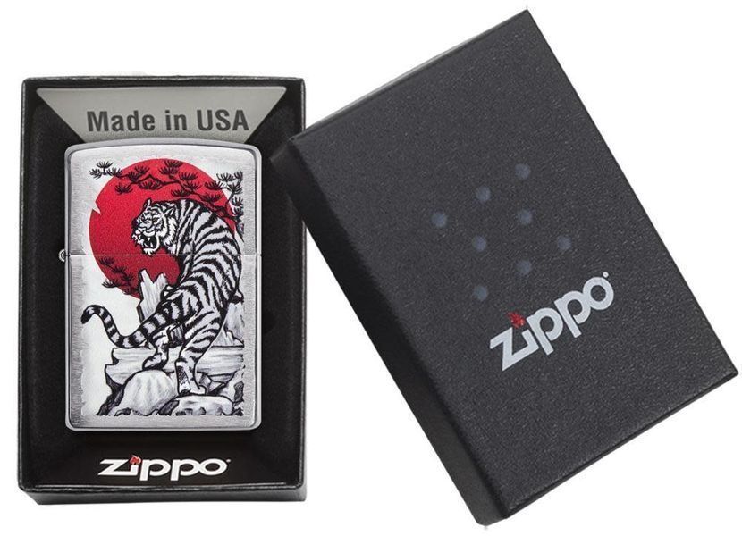 Запальничка Zippo Asian Tiger Design 29889 фото