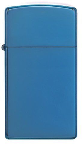 Запальничка Zippo Slim&reg; High Polish Blue 20494 фото