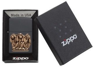 Запальничка Zippo Three Monkeys 29409 фото