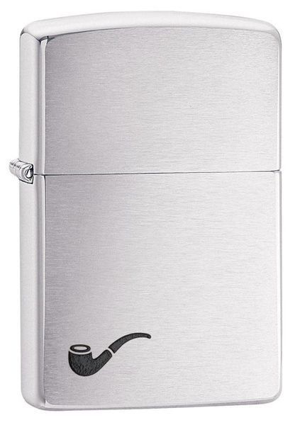 Запальничка Zippo Pipe Brushed Chrome 200PL фото