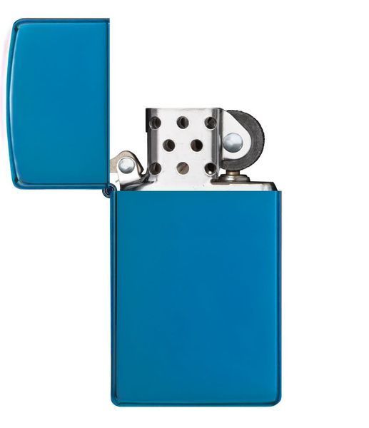 Запальничка Zippo Slim&reg; High Polish Blue 20494 фото
