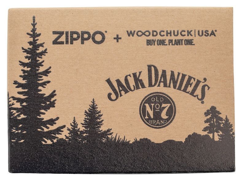 Запальничка Zippo Jack Daniels x WOODCHUCK USA Emblem 48392 фото