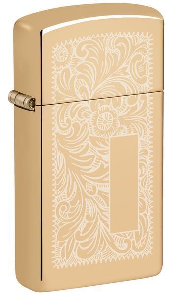 Запальничка Zippo Slim Brass Venetian 1652B фото